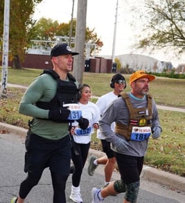 Jeff Goering - running Turkey Trot
